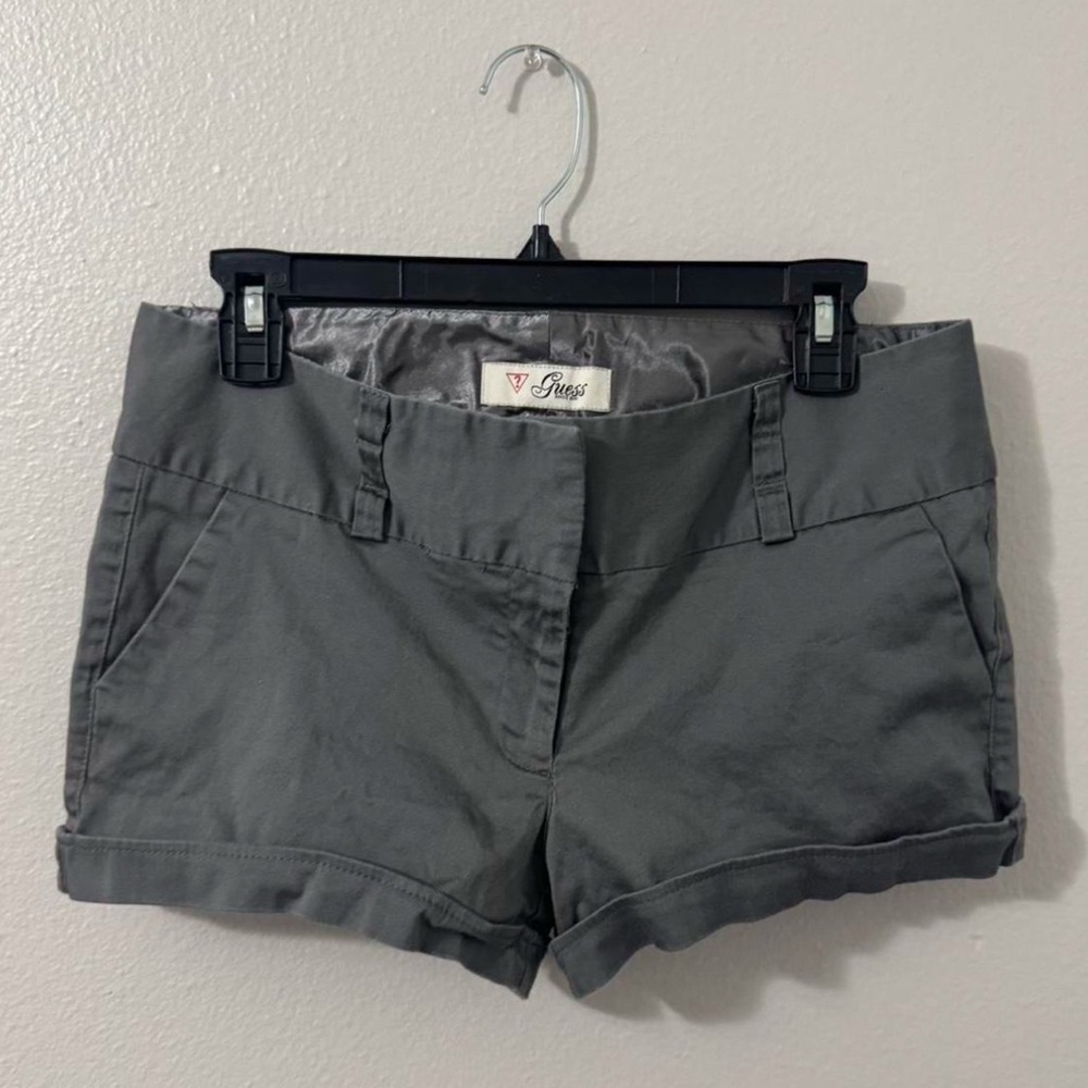 Grey Vintage Guess Shorts